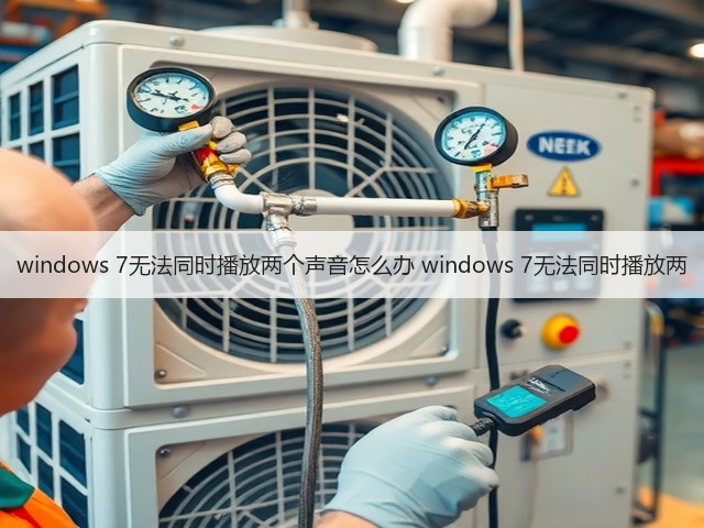 windows 7无法同时播放两个声音怎么办 windows 7无法同时播放两(图1) windows 7无法同时播放两个声音怎么办 windows 7无法同时播放两(图1)