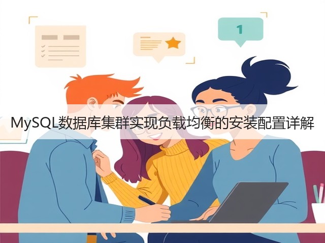 MySQL数据库集群实现负载均衡的安装配置详解(图2) MySQL数据库集群实现负载均衡的安装配置详解(图2)