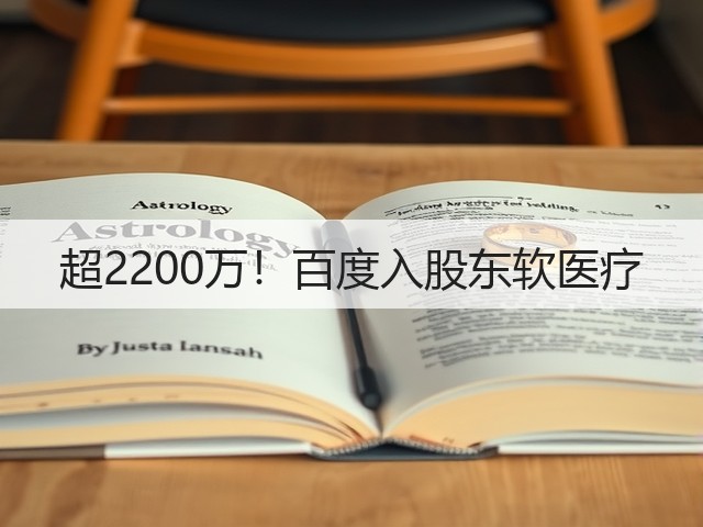 超2200万!百度入股东软医疗(图2) 超2200万!百度入股东软医疗(图2)