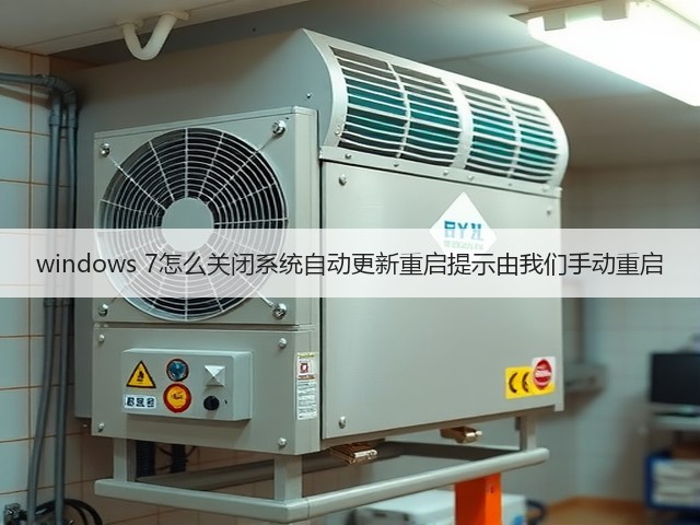 windows 7怎么关闭系统自动更新重启提示由我们手动重启(图1) windows 7怎么关闭系统自动更新重启提示由我们手动重启(图1)