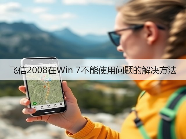 飞信2008在Win 7不能使用问题的解决方法(图2)