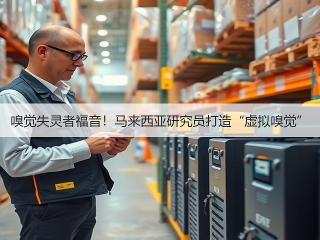 嗅觉失灵者福音!马来西亚研究员打造“虚拟嗅觉”(图2) 嗅觉失灵者福音!马来西亚研究员打造“虚拟嗅觉”(图2)