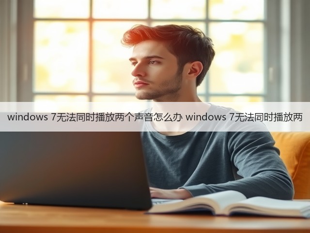 windows 7无法同时播放两个声音怎么办 windows 7无法同时播放两(图2) windows 7无法同时播放两个声音怎么办 windows 7无法同时播放两(图2)