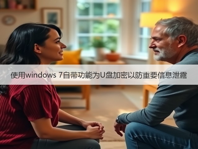 使用windows 7自带功能为U盘加密以防重要信息泄露(图2) 使用windows 7自带功能为U盘加密以防重要信息泄露(图2)
