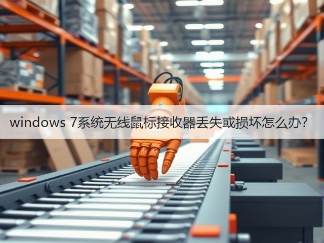 windows 7系统无线鼠标接收器丢失或损坏怎么办？(图2)