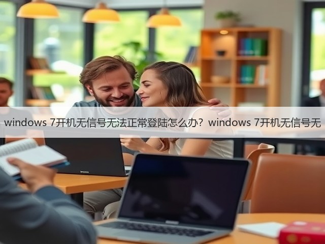 windows 7开机无信号无法正常登陆怎么办?windows 7开机无信号无(图2) windows 7开机无信号无法正常登陆怎么办?windows 7开机无信号无(图2)