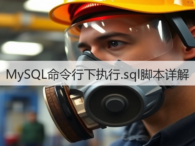 MySQL命令行下执行.sql脚本详解(图2) MySQL命令行下执行.sql脚本详解(图2)