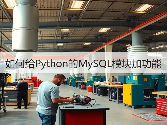 如何给Python的MySQL模块加功能(图2) 如何给Python的MySQL模块加功能(图2)