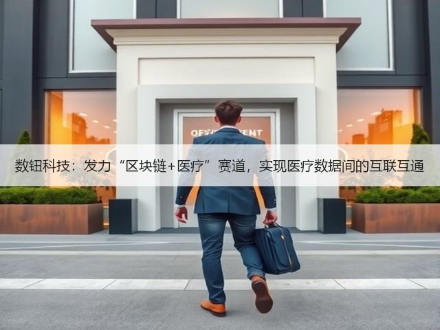 数钮科技:发力“区块链+医疗”赛道,实现医疗数据间的互联互通(图1) 数钮科技:发力“区块链+医疗”赛道,实现医疗数据间的互联互通(图1)