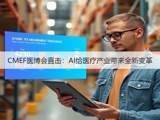 CMEF医博会直击:AI给医疗产业带来全新变革(图3) CMEF医博会直击:AI给医疗产业带来全新变革(图3)