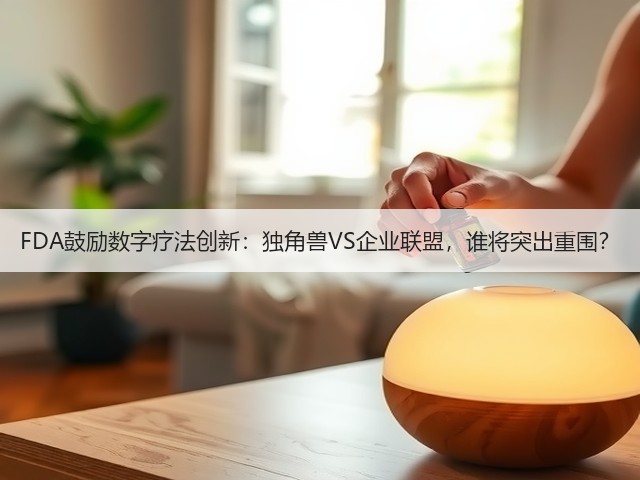 FDA鼓励数字疗法创新:独角兽VS企业联盟,谁将突出重围?(图3) FDA鼓励数字疗法创新:独角兽VS企业联盟,谁将突出重围?(图3)