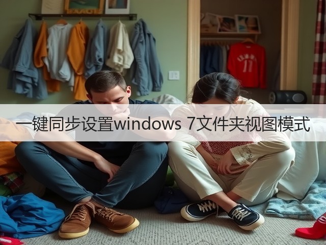一键同步设置windows 7文件夹视图模式(图1) 一键同步设置windows 7文件夹视图模式(图1)