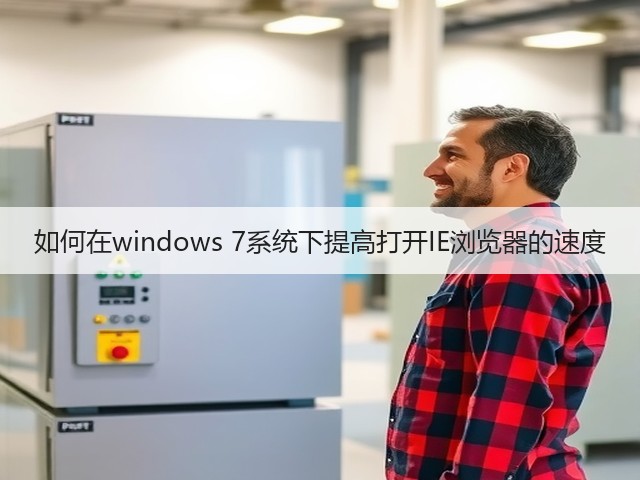 如何在windows 7系统下提高打开IE浏览器的速度(图3)