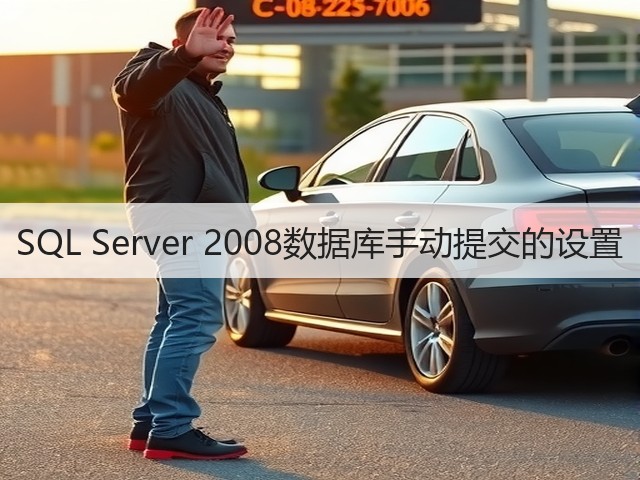 SQL Server 2008数据库手动提交的设置(图3) SQL Server 2008数据库手动提交的设置(图3)
