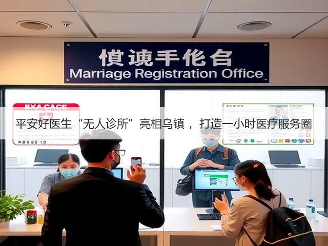 平安好医生“无人诊所”亮相乌镇 ,打造一小时医疗服务圈(图1) 平安好医生“无人诊所”亮相乌镇 ,打造一小时医疗服务圈(图1)
