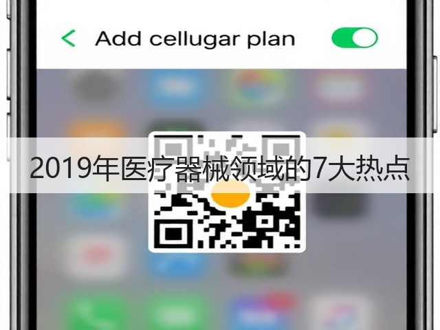 2019年医疗器械领域的7大热点(图1) 2019年医疗器械领域的7大热点(图1)