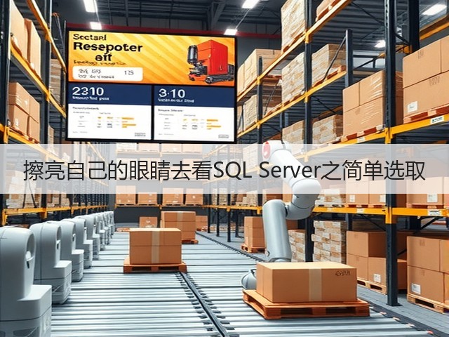擦亮自己的眼睛去看SQL Server之简单选取(图3) 擦亮自己的眼睛去看SQL Server之简单选取(图3)