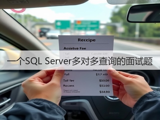 一个SQL Server多对多查询的面试题(图3)