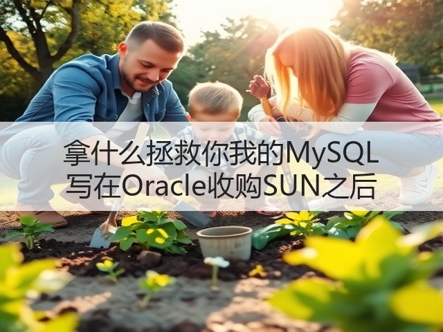 拿什么拯救你我的MySQL 写在Oracle收购SUN之后(图2) 拿什么拯救你我的MySQL 写在Oracle收购SUN之后(图2)