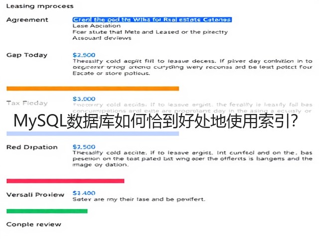 MySQL数据库如何恰到好处地使用索引?(图3) MySQL数据库如何恰到好处地使用索引?(图3)