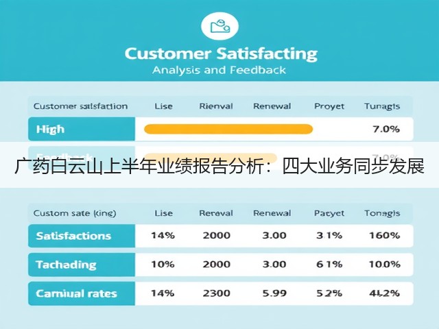 广药白云山上半年业绩报告分析：四大业务同步发展(图3)