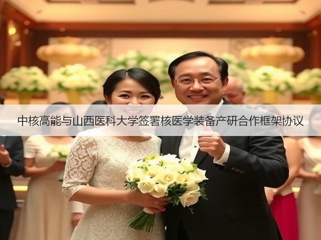 中核高能与山西医科大学签署核医学装备产研合作框架协议(图2) 中核高能与山西医科大学签署核医学装备产研合作框架协议(图2)