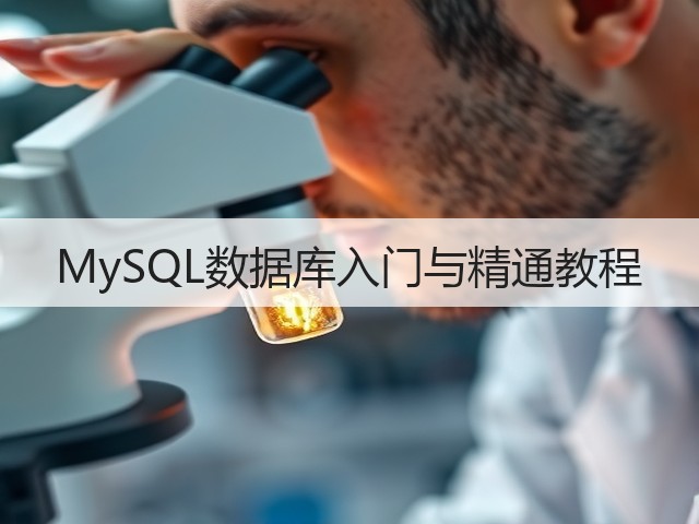 MySQL数据库入门与精通教程(图1)