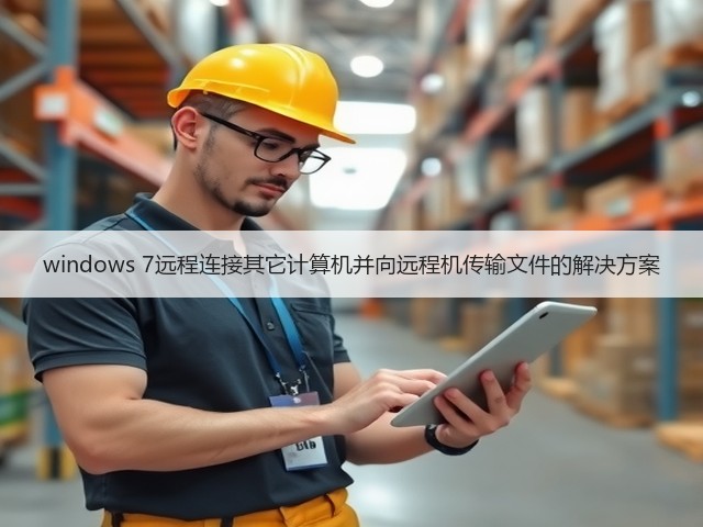 windows 7远程连接其它计算机并向远程机传输文件的解决方案(图3)