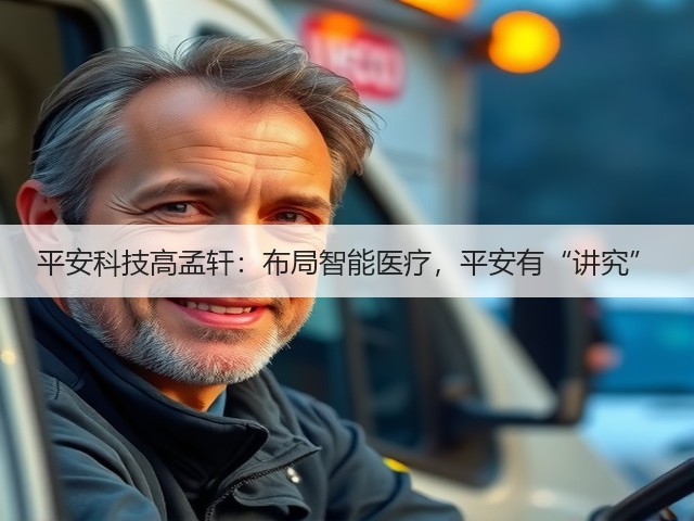 平安科技高孟轩:布局智能医疗,平安有“讲究”(图2) 平安科技高孟轩:布局智能医疗,平安有“讲究”(图2)