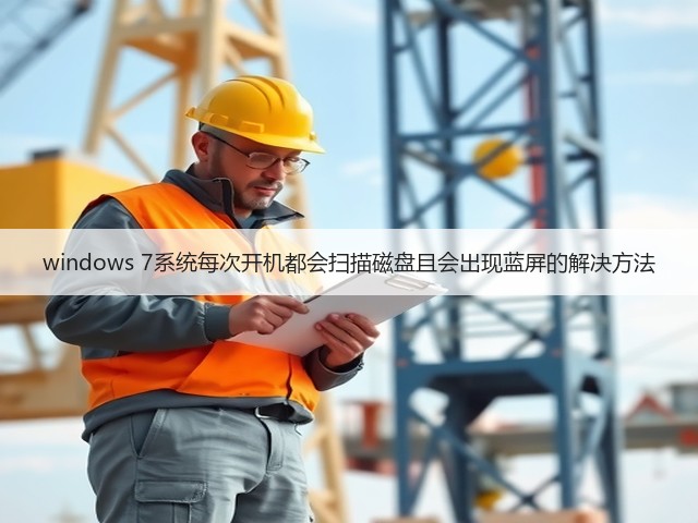windows 7系统每次开机都会扫描磁盘且会出现蓝屏的解决方法(图2)