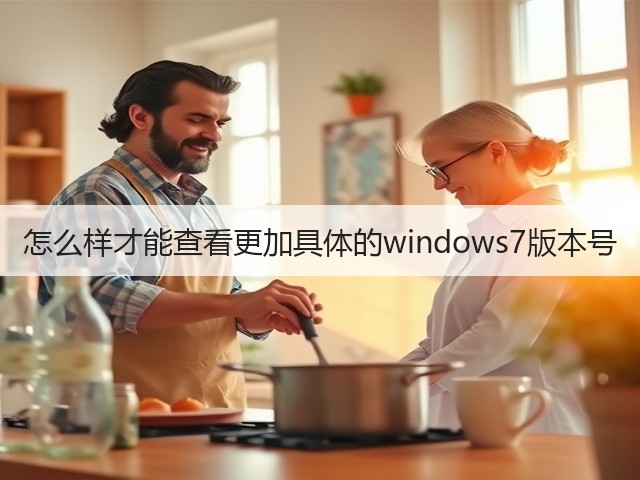 怎么样才能查看更加具体的windows7版本号(图3) 怎么样才能查看更加具体的windows7版本号(图3)