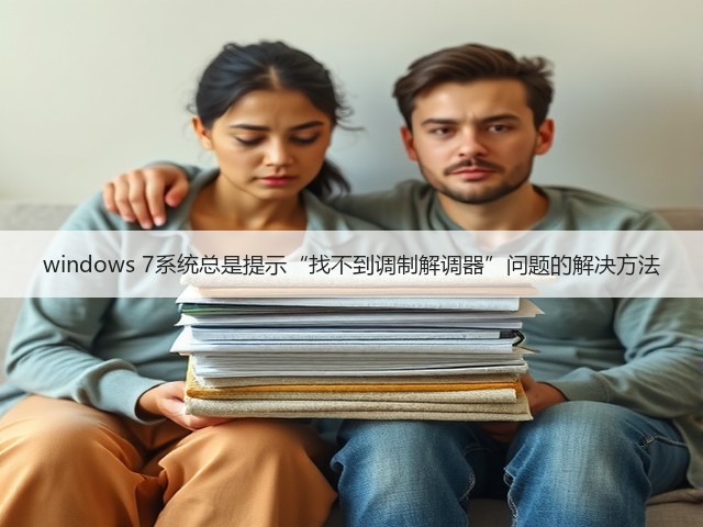 windows 7系统总是提示“找不到调制解调器”问题的解决方法(图2) windows 7系统总是提示“找不到调制解调器”问题的解决方法(图2)