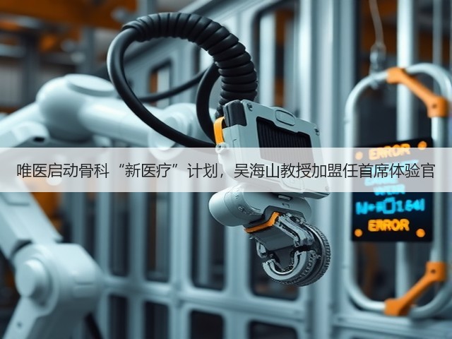 唯医启动骨科“新医疗”计划,吴海山教授加盟任首席体验官(图3) 唯医启动骨科“新医疗”计划,吴海山教授加盟任首席体验官(图3)