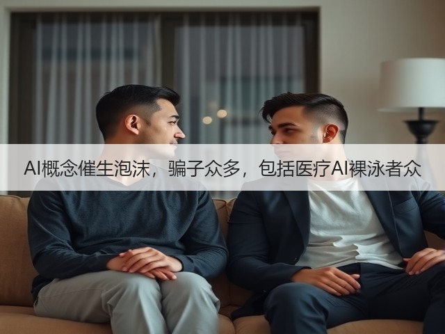AI概念催生泡沫,骗子众多,包括医疗AI裸泳者众(图3) AI概念催生泡沫,骗子众多,包括医疗AI裸泳者众(图3)