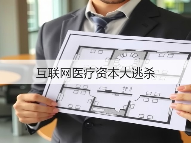 互联网医疗资本大逃杀(图1) 互联网医疗资本大逃杀(图1)