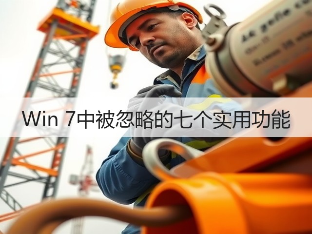 Win 7中被忽略的七个实用功能(图3) Win 7中被忽略的七个实用功能(图3)