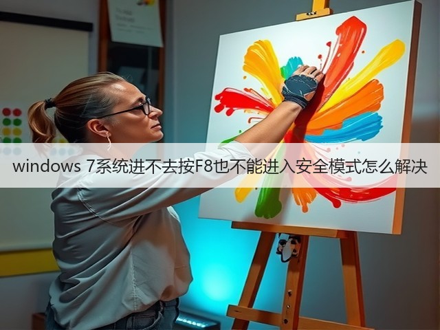 windows 7系统进不去按F8也不能进入安全模式怎么解决(图1)