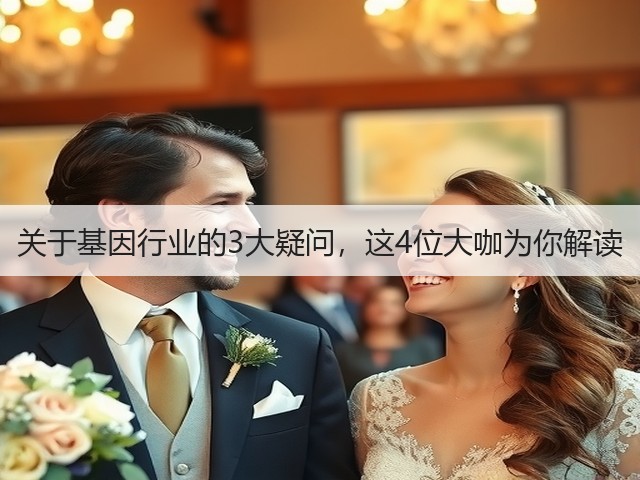 关于基因行业的3大疑问,这4位大咖为你解读(图2) 关于基因行业的3大疑问,这4位大咖为你解读(图2)