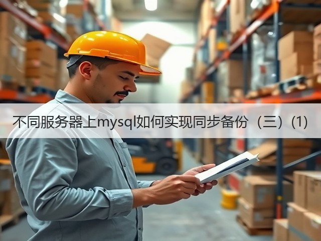 不同服务器上mysql如何实现同步备份(三)(1)(图2) 不同服务器上mysql如何实现同步备份(三)(1)(图2)