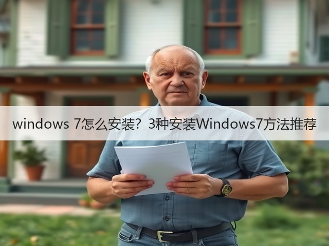 windows 7怎么安装?3种安装Windows7方法推荐(图3) windows 7怎么安装?3种安装Windows7方法推荐(图3)