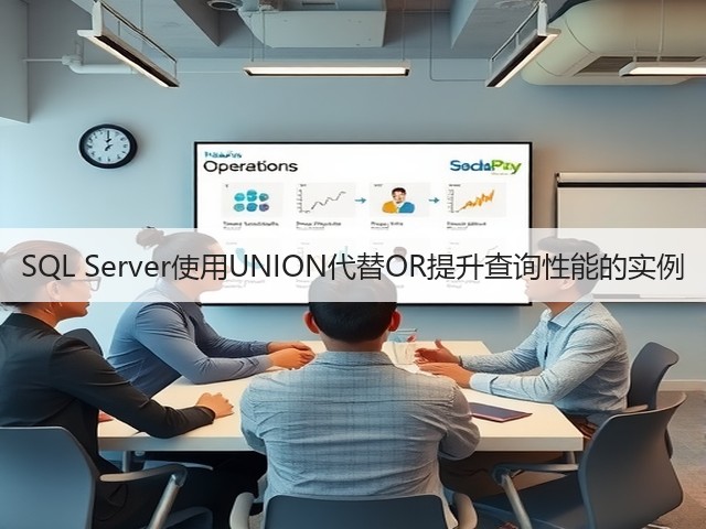 SQL Server使用UNION代替OR提升查询性能的实例(图3) SQL Server使用UNION代替OR提升查询性能的实例(图3)