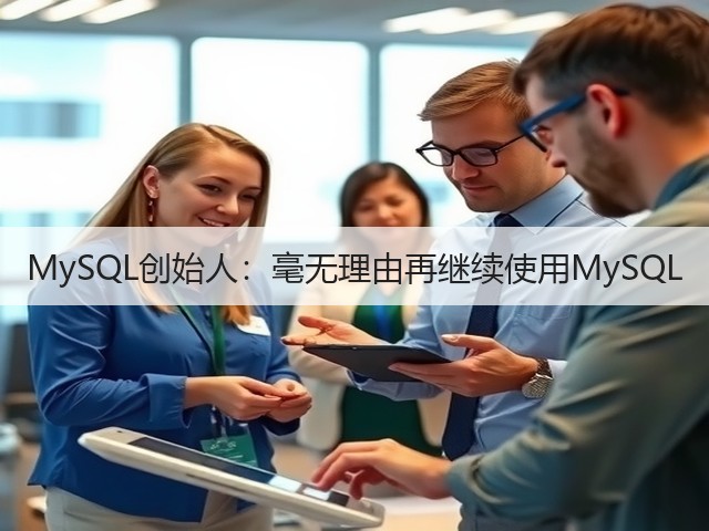 MySQL创始人：毫无理由再继续使用MySQL(图1)