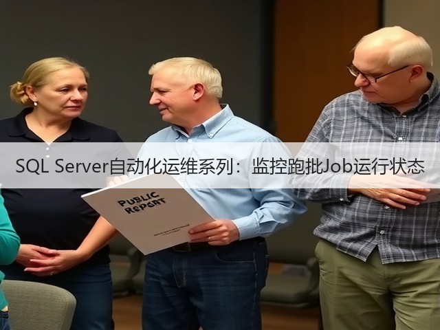 SQL Server自动化运维系列:监控跑批Job运行状态(图3) SQL Server自动化运维系列:监控跑批Job运行状态(图3)