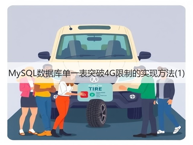 MySQL数据库单一表突破4G限制的实现方法(1)(图3) MySQL数据库单一表突破4G限制的实现方法(1)(图3)