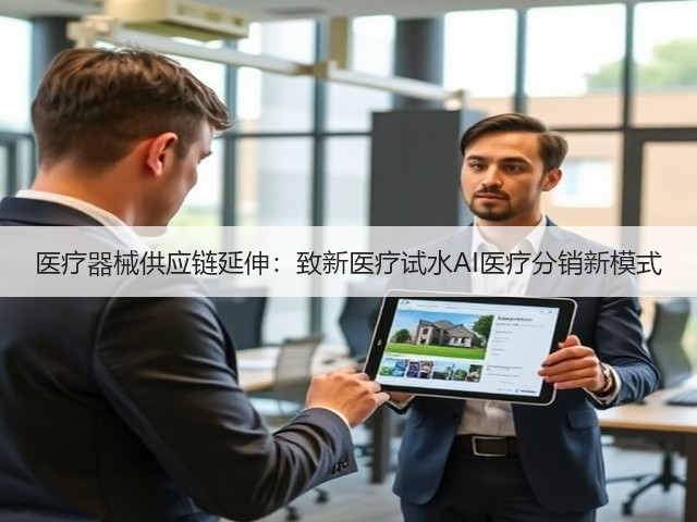 医疗器械供应链延伸:致新医疗试水AI医疗分销新模式(图1) 医疗器械供应链延伸:致新医疗试水AI医疗分销新模式(图1)