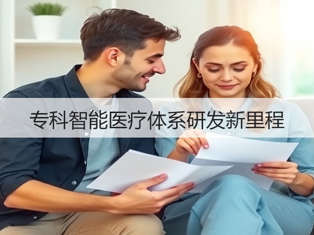 专科智能医疗体系研发新里程(图1) 专科智能医疗体系研发新里程(图1)