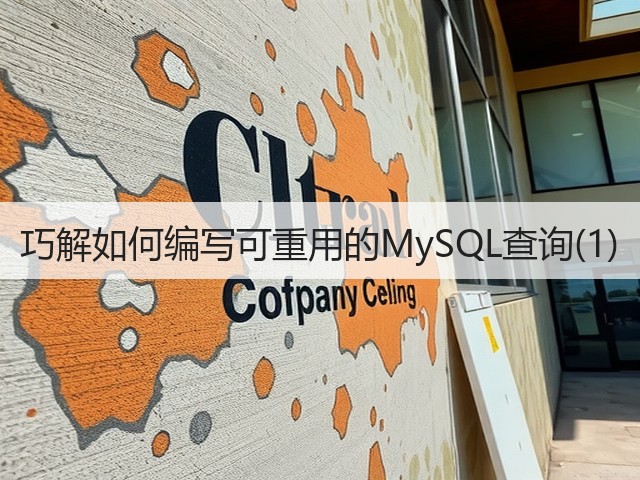 巧解如何编写可重用的MySQL查询(1)(图1) 巧解如何编写可重用的MySQL查询(1)(图1)