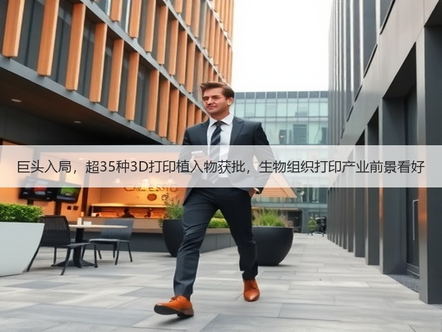 巨头入局,超35种3D打印植入物获批,生物组织打印产业前景看好(图1) 巨头入局,超35种3D打印植入物获批,生物组织打印产业前景看好(图1)