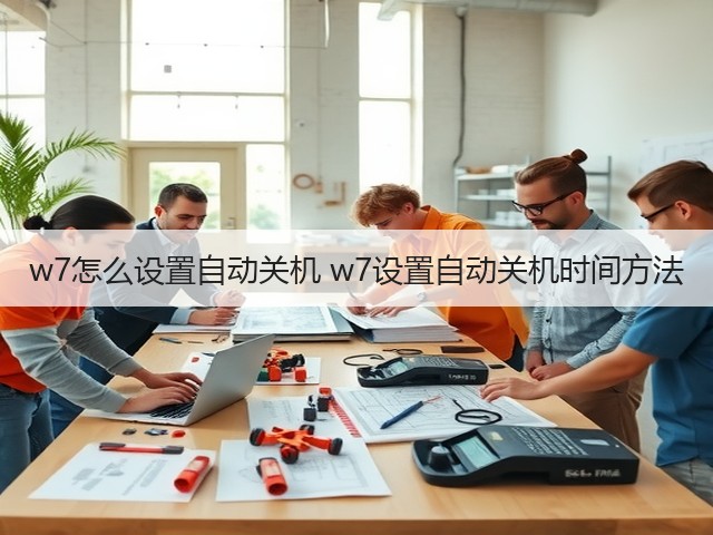 w7怎么设置自动关机 w7设置自动关机时间方法(图2) w7怎么设置自动关机 w7设置自动关机时间方法(图2)