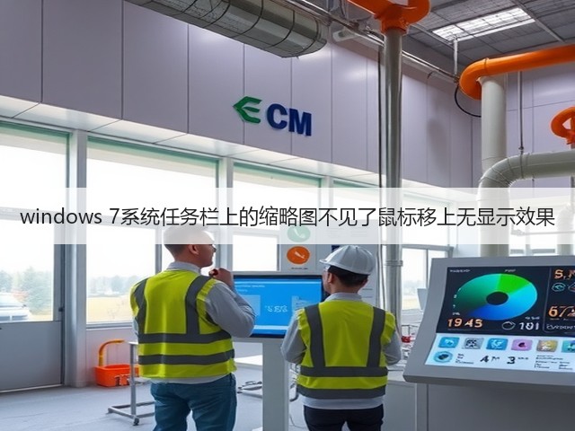windows 7系统任务栏上的缩略图不见了鼠标移上无显示效果(图3) windows 7系统任务栏上的缩略图不见了鼠标移上无显示效果(图3)